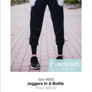 Zyia Joggers in a Bottle